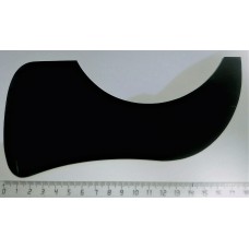 Накладка защитная д/гитары, "фигурная", черная (Parts.M19)