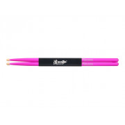 Барабанные палочки HUN Fluorescent Series 5A PURPLE, орех гикори, фиолетовые, деревянный наконечник (10101003029) 