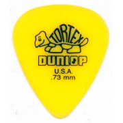 Медиатор Dunlop Tortex Standard желтый 0.73мм 418R.73
