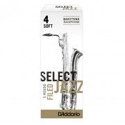 RSF05BSX4S Select Jazz Filed Трости для саксофона баритон, размер 4, мягкие (Soft), 5шт, Rico