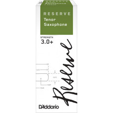 DKR02305 Reserve Трости для саксофона тенор, размер 3.0+, 2шт, Rico