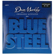 DM2673 Blue Steel Комплект струн для бас-гитары, сталь, 46-102, Dean Markley