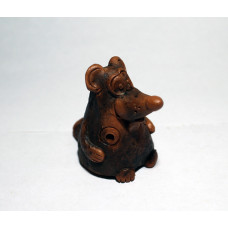 SM11 Свистулька маленькая Мышь, Керамика Щипановых