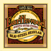 Струны Ernie Ball Earthwood Silk&Steel Acoustic 13-56 (2043)