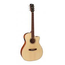 GA-FF-NAT Grand Regal Series Электро-акустическая гитара, с вырезом, натуральный, Cort