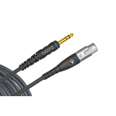 PW-GM-25 Custom Series Микрофонный кабель, XLR Female — 1/4дюйма (6.35мм), 7.62м, Planet Waves