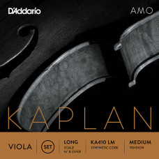 KA410-LM Kaplan Amo Комплект струн для альта, среднее натяжение, Long Scale, D'Addario