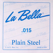 PS015 Отдельная стальная струна без оплетки, 015, La Bella