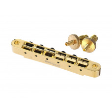 Бридж Tune-O-Matic Wilkinson M Series, золото (WOGB1-GD) 