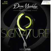 DM2501 Signature Extra Light Комплект струн для электрогитары, никелированные, 8-38, Dean Markley