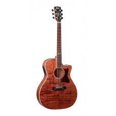 GA5F-FMH-OP Grand Regal Series Электро-акустическая гитара, цвет натуральный, Cort