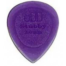 Медиатор Dunlop Stubby фиолетовый 2.0мм. (474R2.0)