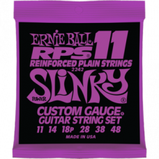 Струны Ernie Ball Reinforced Plain RPS11 Slinky 11-48  (2242)
