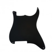 MX1125 Защитная накладка гитары Strat Style, 1 слой, черная, Musiclily