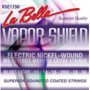 VSE1150 Vapor Shield Комплект струн для электрогитары, никелированные, Blues Light, 11-50, La Bella