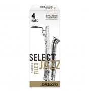 RSF05BSX4H Select Jazz Filed Трости для саксофона баритон, размер 4, жесткие (Hard), 5шт, Rico