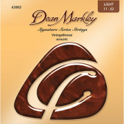 DM2002 Vintage Bronze Комплект струн для акустической гитары, бронза 85/15, 11-52, Dean Markley