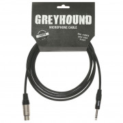 Кабель Klotz Greyhound микрофонный XLR female, стерео jack 6,3, 6м (GRG1FP06.0) 