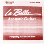 GW032 Отдельная струна для акустической гитары, бронза, 032, La Bella