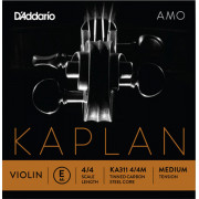 KA311-4/4M Kaplan Amo Отдельная струна E/Ми для скрипки размером 4/4, среднее натяжение, D'Addario