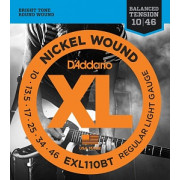 Струны D'Addario Nickel Wound 10-46 (EXL110BT)