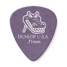Медиатор Dunlop Gator Grip 0.71мм. (417B.71)