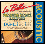 BG-L Комплект струн для гитары Баритон 14-70 La Bella