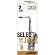 RRS05TSX2S Select Jazz Трости для саксофона тенор, размер 2, мягкие (Soft), 5шт, Rico