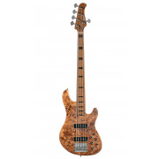 GB-Modern-5-OPVN GB Series Бас-гитара 5-струнная, цвет натуральный, с чехлом, Cort