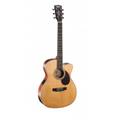 L100-OC-MH-NS Luce Series Электро-акустическая гитара, с вырезом, цвет натуральный, Cort