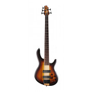 C5-Plus-ZBMH-OTAB Бас-гитара, 5-ти струнная, коричневый санберст, Cort