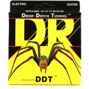 DDT-10/60 Drop-Down Tuning Комплект струн для электрогитары, никелированные, 10-60, DR