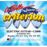 C200R Criterion Комплект струн для электрогитары 010-046 La Bella