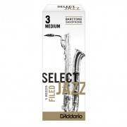 RSF05BSX3M Select Jazz Filed Трости для саксофона баритон, размер 3, средние (Medium), 5шт, Rico