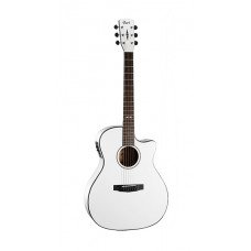 GA5F-WH Grand Regal Series Электро-акустическая гитара, с вырезом, белая, Cort