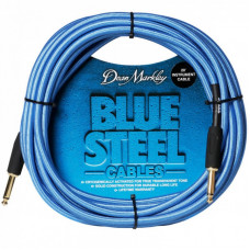 DMBSIN20S Blue Steel Кабель инструментальный, 6м, прямой, Dean Markley