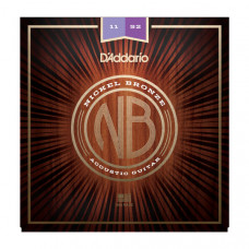 Струны D'Addario Acoustic Nickel Bronze 11-52 (NB1152) 