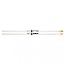 RBH565AW-WHITE 5A Rebound Барабанные палочки, белые, смещенный баланс, орех гикори, ProMark