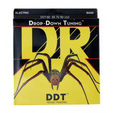 DDT-50 Drop-Down Tuning Комплект струн для бас-гитары, сталь, Heavy, 50-110, DR