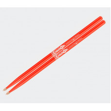 1010100201001 Colored Series 5A Барабанные палочки, орех гикори, красные, HUN