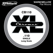 CB110 Chromes Bass Отдельная струна для бас-гитары, 110, D'Addario