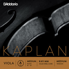 K411-MM Kaplan Forza Отдельная струна А/Ля для альта, среднее натяжение, D'Addario