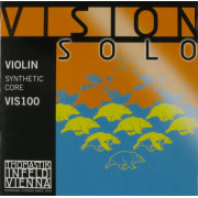 VIS100 Vision Solo Комплект струн для скрипки размером 4/4, среднее натяжение, Thomastik