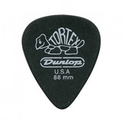 488P.88 Tortex Pitch Black Standard Медиаторы 12шт, толщина 0,88мм, Dunlop