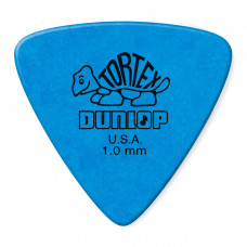 Медиатор Dunlop Tortex Triangle синий 1.0мм. (431-100) 