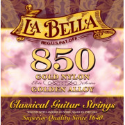 Струны La Bella Classic Golden Nylon  Golden Alloy (850)