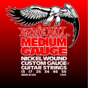 P02204 Nickel Wound Medium Комплект струн для электрогитары, никель, 13-56 Ernie Ball