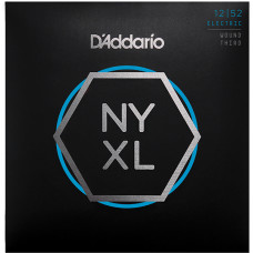 NYXL1252W NYXL Комплект струн для электрогитары, Light, опл.3-ей струны, 12-52, D'Addario