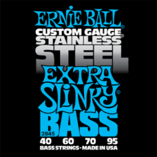 Струны Ernie Ball Stainless Steel Extra Slinky Bass 40-95(2845)