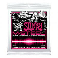 Струны Ernie Ball M-STEEL Super Slinky 9-42 (2923)